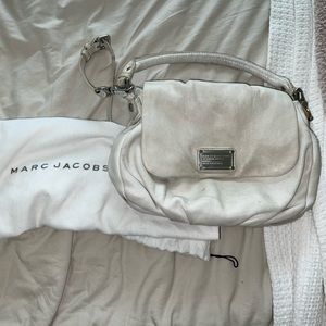 Marc by Marc Jacobs Classic Q Little Ukita White Leather